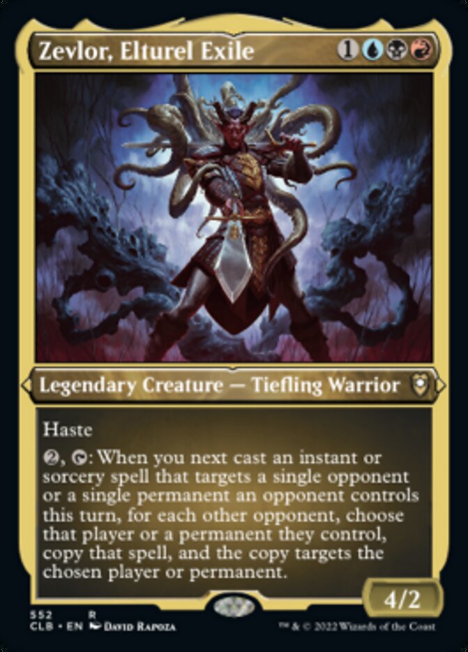 Zevlor, Elturel Exile (Foil Etched) [Commander Legends: Battle for Baldur's Gate] | Jomio and Rueliete's Cards and Comics