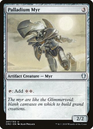 Palladium Myr [Commander Anthology Volume II] | Jomio and Rueliete's Cards and Comics