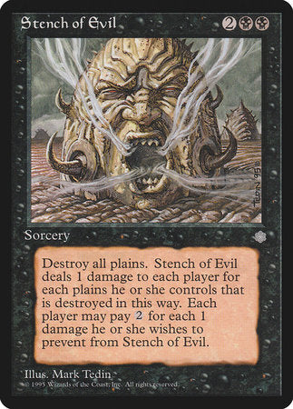 Stench of Evil [Ice Age] | Jomio and Rueliete's Cards and Comics