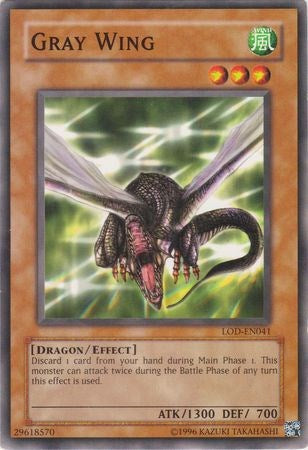 Gray Wing [LOD-EN041] Common | Jomio and Rueliete's Cards and Comics