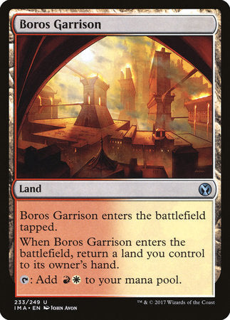 Boros Garrison [Iconic Masters] | Jomio and Rueliete's Cards and Comics