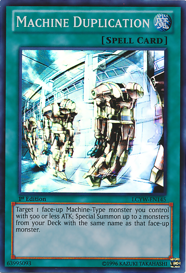 Machine Duplication [LCYW-EN145] Super Rare | Jomio and Rueliete's Cards and Comics