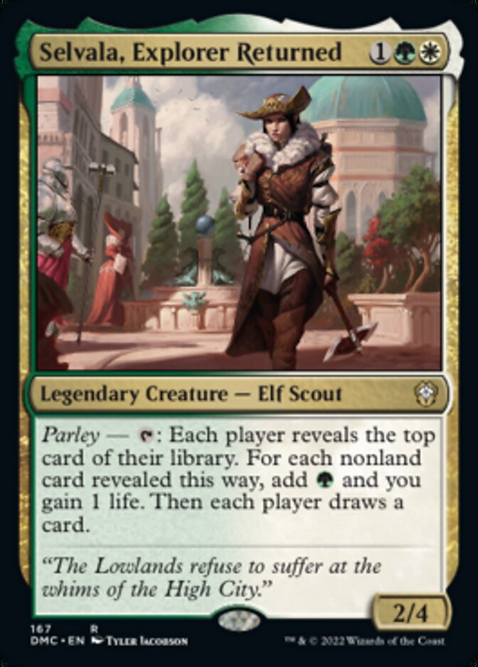 Selvala, Explorer Returned [Dominaria United Commander] | Jomio and Rueliete's Cards and Comics