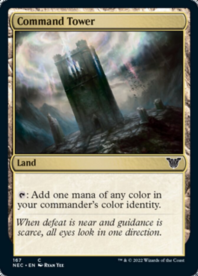 Command Tower [Kamigawa: Neon Dynasty Commander] | Jomio and Rueliete's Cards and Comics