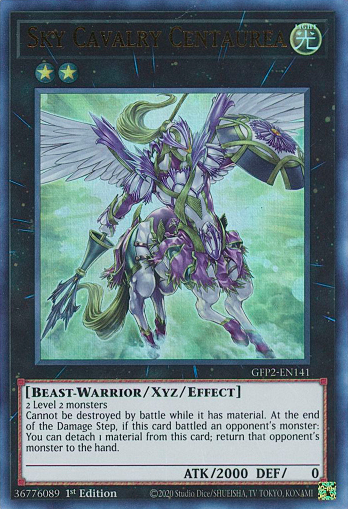 Sky Cavalry Centaurea [GFP2-EN141] Ultra Rare | Jomio and Rueliete's Cards and Comics