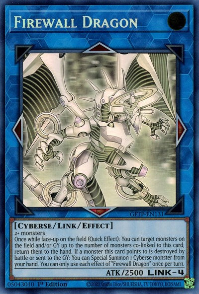 Firewall Dragon [GFTP-EN131] Ghost Rare | Jomio and Rueliete's Cards and Comics