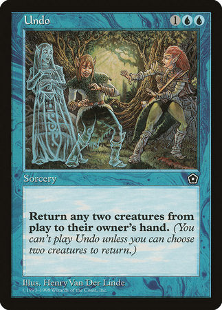 Undo [Portal Second Age] | Jomio and Rueliete's Cards and Comics