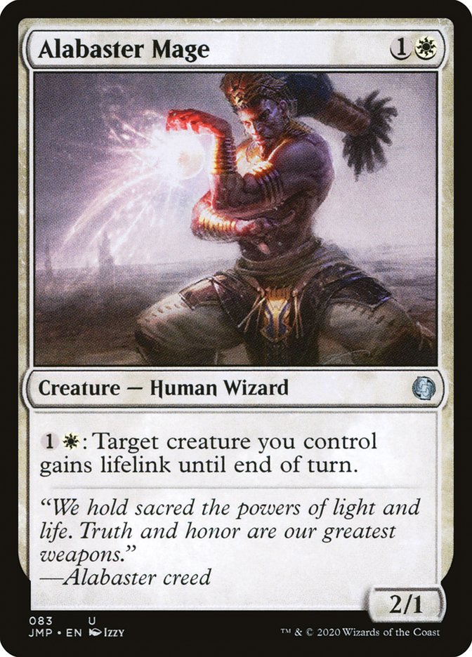 Alabaster Mage [Jumpstart] | Jomio and Rueliete's Cards and Comics