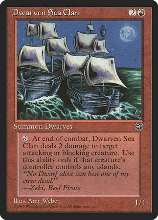 Dwarven Sea Clan [Homelands] | Jomio and Rueliete's Cards and Comics