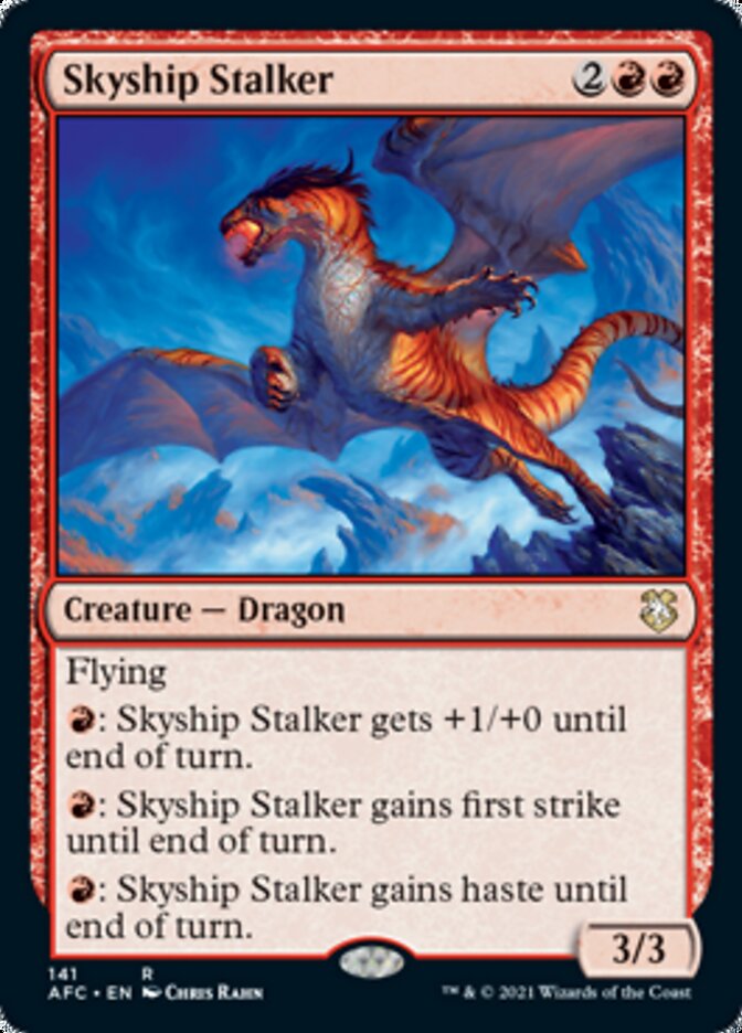 Skyship Stalker [Dungeons & Dragons: Adventures in the Forgotten Realms Commander] | Jomio and Rueliete's Cards and Comics