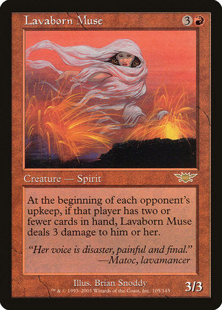 Lavaborn Muse [Legions] | Jomio and Rueliete's Cards and Comics