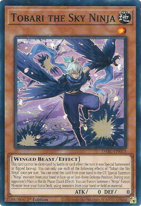 Tobari the Sky Ninja [DABL-EN015] Common | Jomio and Rueliete's Cards and Comics