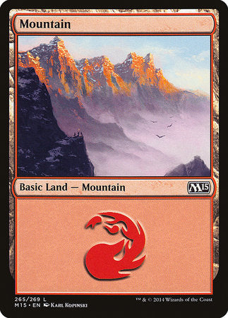 Mountain (265) [Magic 2015] | Jomio and Rueliete's Cards and Comics