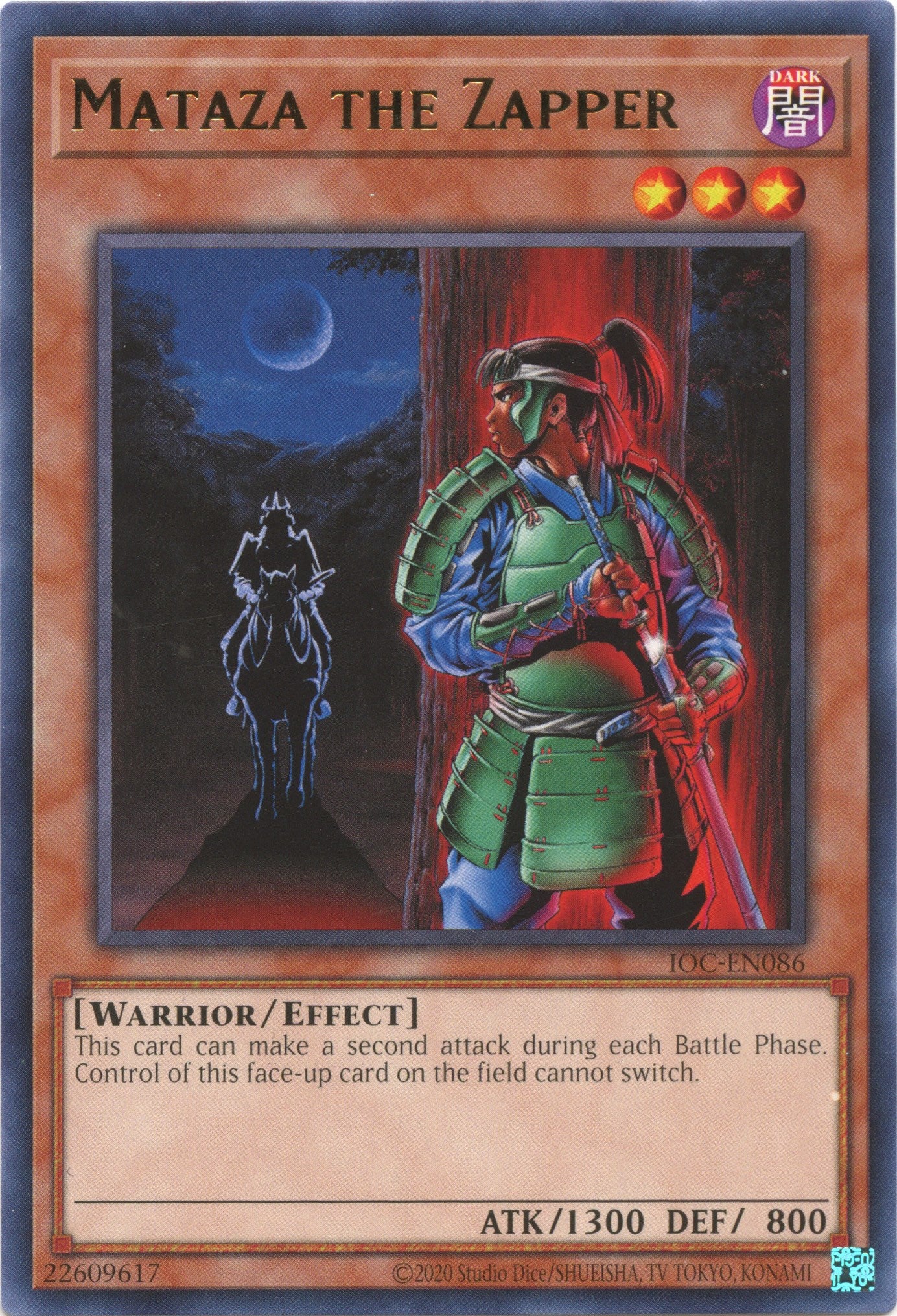 Mataza the Zapper (25th Anniversary) [IOC-EN086] Rare | Jomio and Rueliete's Cards and Comics
