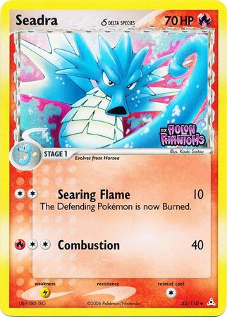 Seadra (52/110) (Delta Species) (Stamped) [EX: Holon Phantoms] | Jomio and Rueliete's Cards and Comics