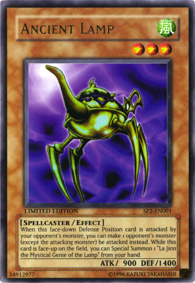 Ancient Lamp [SP2-EN001] Ultra Rare | Jomio and Rueliete's Cards and Comics