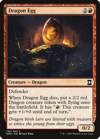 Dragon Egg [Eternal Masters] | Jomio and Rueliete's Cards and Comics