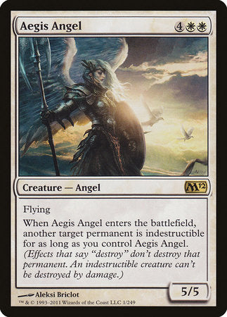 Aegis Angel [Magic 2012] | Jomio and Rueliete's Cards and Comics