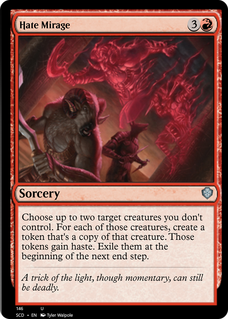 Hate Mirage [Starter Commander Decks] | Jomio and Rueliete's Cards and Comics
