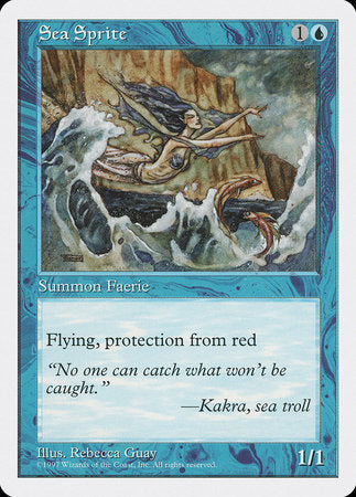 Sea Sprite [Fifth Edition] | Jomio and Rueliete's Cards and Comics
