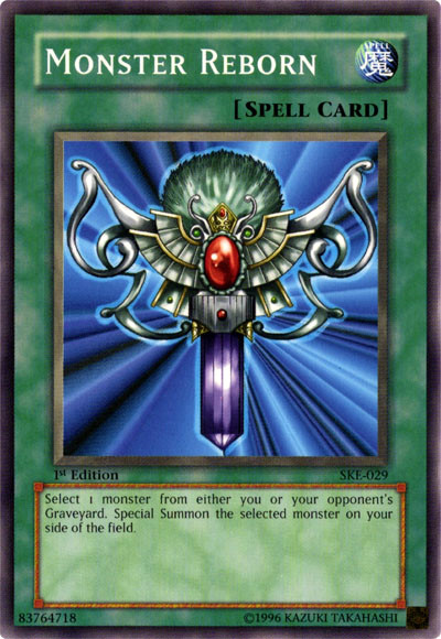 Monster Reborn [SKE-029] Common | Jomio and Rueliete's Cards and Comics