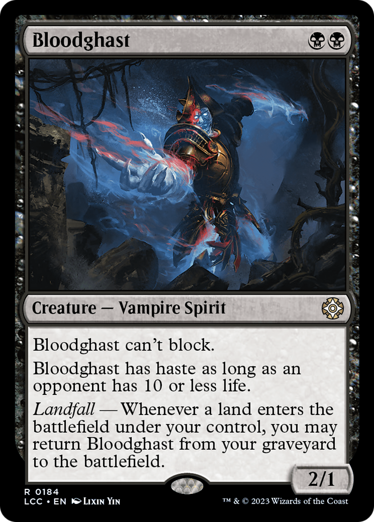 Bloodghast [The Lost Caverns of Ixalan Commander] | Jomio and Rueliete's Cards and Comics