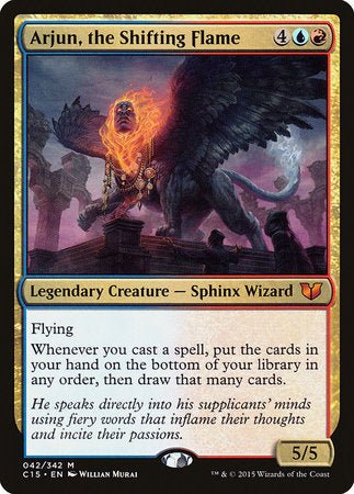 Arjun, the Shifting Flame [Commander 2015] | Jomio and Rueliete's Cards and Comics