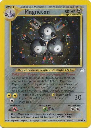 Magneton (10/64) [Neo Revelation Unlimited] | Jomio and Rueliete's Cards and Comics