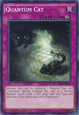 Quantum Cat [BP03-EN237] Common | Jomio and Rueliete's Cards and Comics