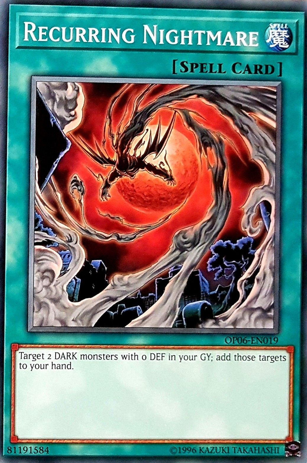 Recurring Nightmare [OP06-EN019] Common | Jomio and Rueliete's Cards and Comics