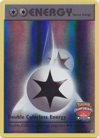 Double Colorless Energy (90/108) (Oceania Championship Promo) [XY: Evolutions] | Jomio and Rueliete's Cards and Comics