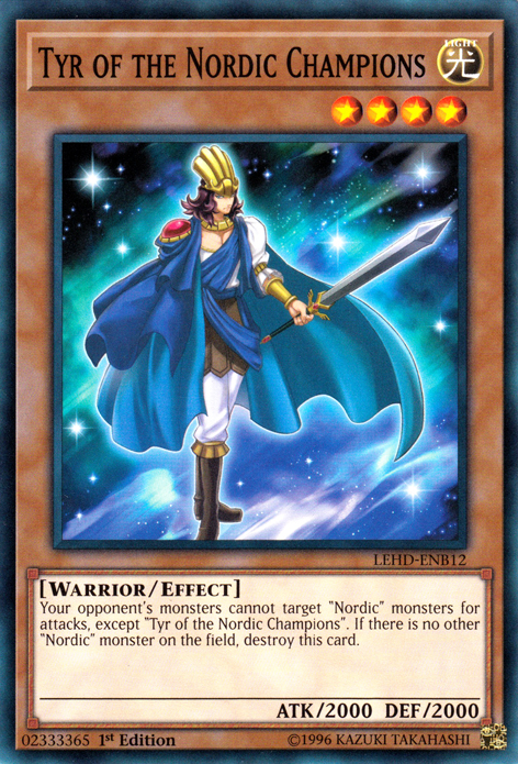 Tyr of the Nordic Champions [LEHD-ENB12] Common | Jomio and Rueliete's Cards and Comics