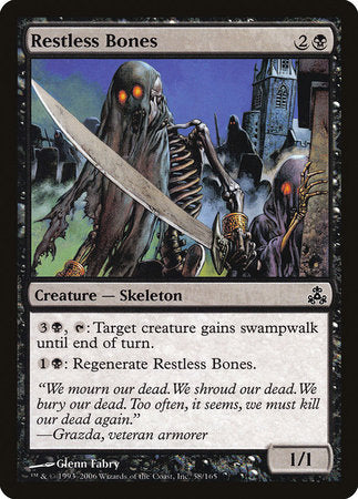 Restless Bones [Guildpact] | Jomio and Rueliete's Cards and Comics