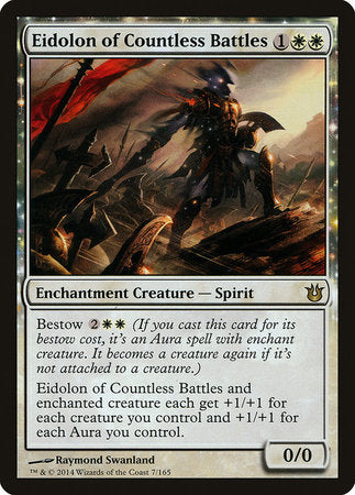 Eidolon of Countless Battles [Born of the Gods] | Jomio and Rueliete's Cards and Comics