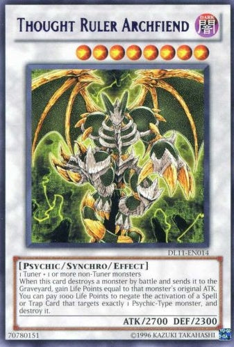 Thought Ruler Archfiend (Purple) [DL11-EN014] Rare | Jomio and Rueliete's Cards and Comics