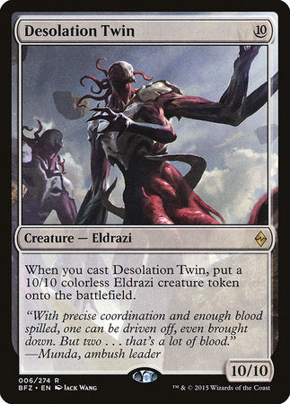 Desolation Twin [Battle for Zendikar] | Jomio and Rueliete's Cards and Comics