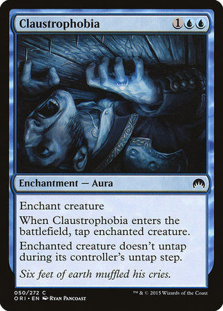 Claustrophobia [Magic Origins] | Jomio and Rueliete's Cards and Comics