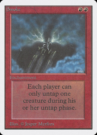 Smoke [Unlimited Edition] | Jomio and Rueliete's Cards and Comics