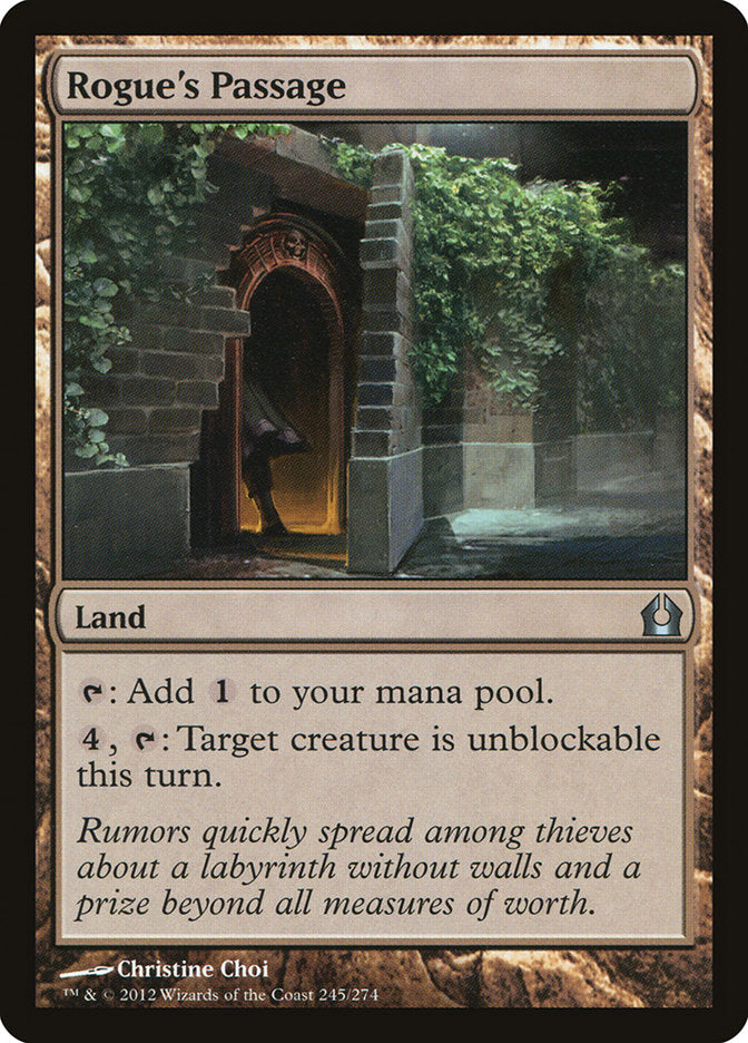 Rogue's Passage [Return to Ravnica] | Jomio and Rueliete's Cards and Comics