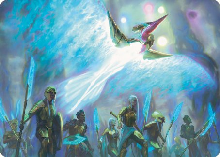 Otharri, Suns' Glory Art Card [Phyrexia: All Will Be One Art Series] | Jomio and Rueliete's Cards and Comics