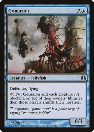 Gomazoa [Commander 2011] | Jomio and Rueliete's Cards and Comics