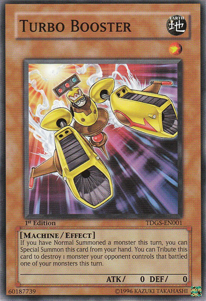 Turbo Booster [TDGS-EN001] Common | Jomio and Rueliete's Cards and Comics