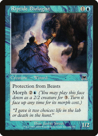 Riptide Biologist [Onslaught] | Jomio and Rueliete's Cards and Comics