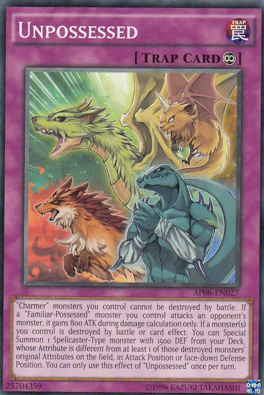 Unpossessed [AP08-EN027] Common | Jomio and Rueliete's Cards and Comics