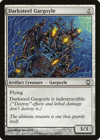 Darksteel Gargoyle [Darksteel] | Jomio and Rueliete's Cards and Comics