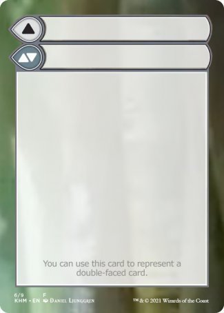 Helper Card (6/9) [Kaldheim Tokens] | Jomio and Rueliete's Cards and Comics