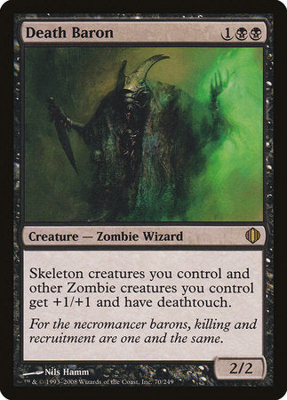 Death Baron [Shards of Alara] | Jomio and Rueliete's Cards and Comics