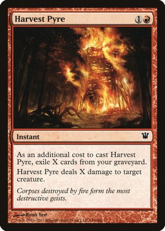 Harvest Pyre [Innistrad] | Jomio and Rueliete's Cards and Comics