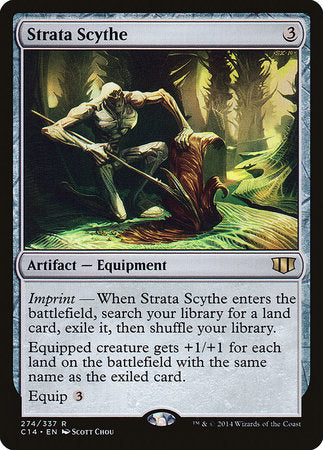 Strata Scythe [Commander 2014] | Jomio and Rueliete's Cards and Comics