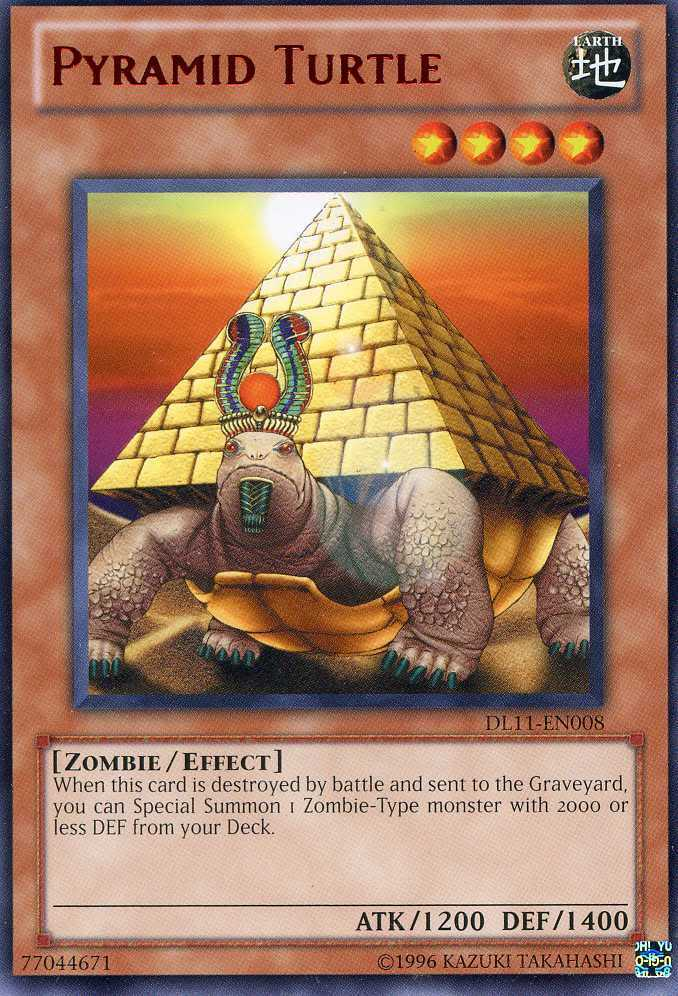 Pyramid Turtle (Red) [DL11-EN008] Rare | Jomio and Rueliete's Cards and Comics